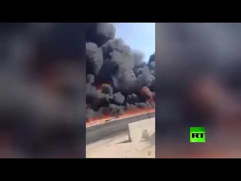 اليمن اليوم- شاهد: حريق هائل في مصر يُسفر عن إصابة 17 شخصًا1710576/0