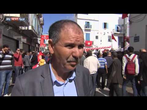 بالفيديو اختلاط النقابي مع السياسي في عيد العمال في تونس