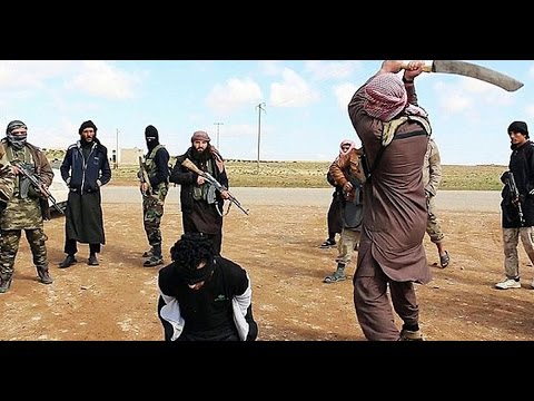 شاهد تنظيم داعش يعدم أسرى وسجناء