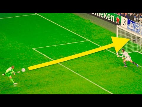 فيديو أفضل 10 أهداف لحراس المرمى في تاريخ كرة القدم