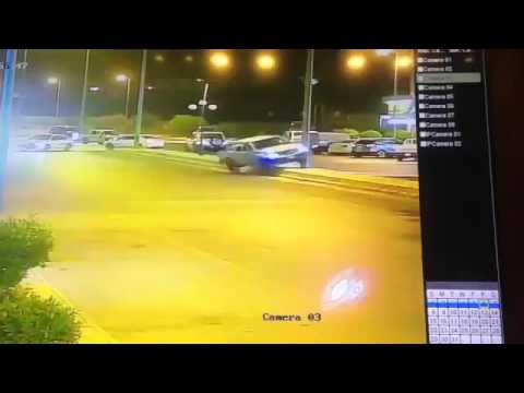 بالفيديو شاهد حادث مروع بسبب خروج خاطيء في السعودية
