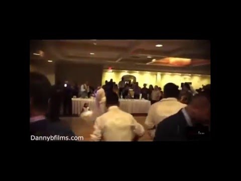 بالفيديوشاهد عروس تشعل حفل زفافها برقصة بريك دانس