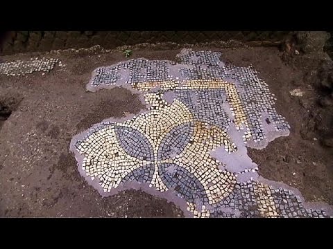 بالفيديو العثور على آثار للإمبراطورية الرومانية في محطة مترو جديدة في إيطاليا