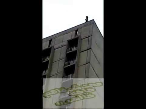 بالفيديو لحظة إنتحار فتاة من اعلى فندق الشيراتون