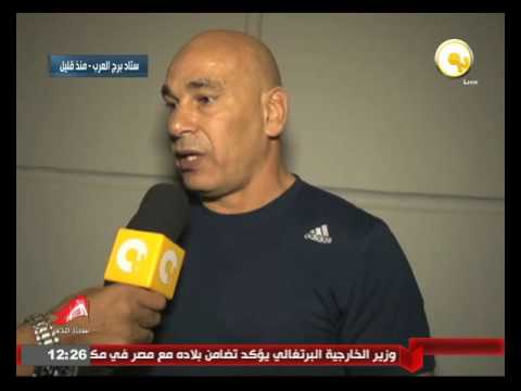 إبراهيم حسن يشيد بأداء لاعبي المصري في المباراة