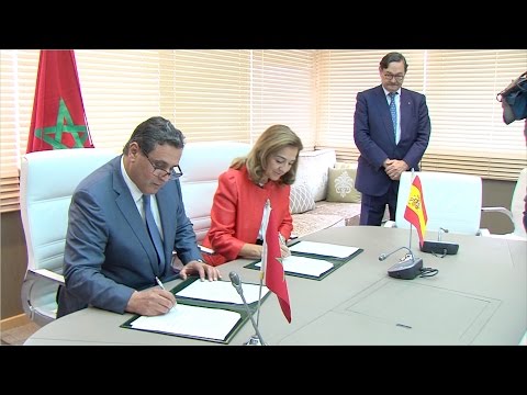 بالفيديو المغرب وإسبانيا يوقعان على مذكرة تفاهم