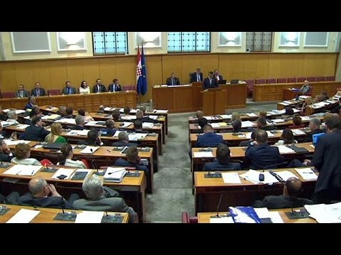 حجب الثقة عن الحكومة اليمينية في كرواتيا