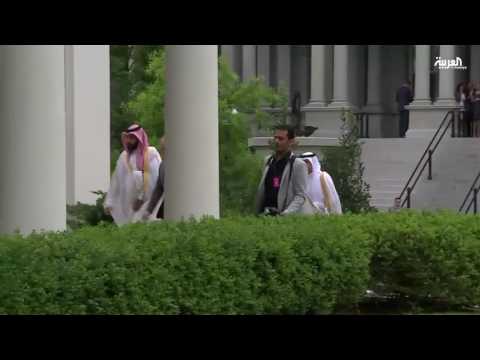 بالفيديو الأمير محمد بن سلمان يجتمع مع الرئيس أوباما في البيت الأبيض