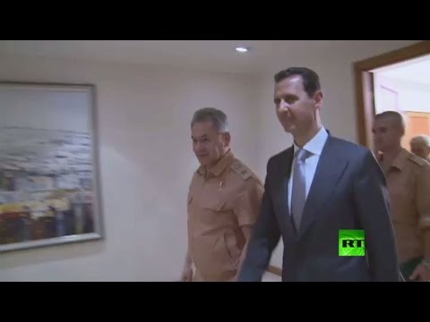 شويغو يبحث مع الأسد التعاون الروسي السوري في محاربة الإرهاب