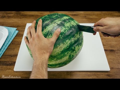 5 ملايين مشاهدة لأسهل طريقة لتقطيع البطيخ