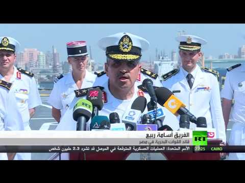 حاملة الطائرات جمال عبد الناصر في المتوسط لتأمين الحدود المصرية