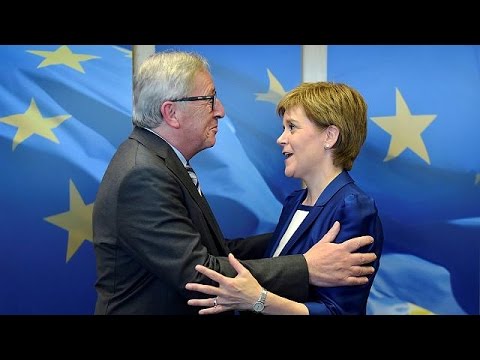 شاهد ستورجين تدافع عن مكانة اسكتلندا داخل الاتحاد الأوروبي