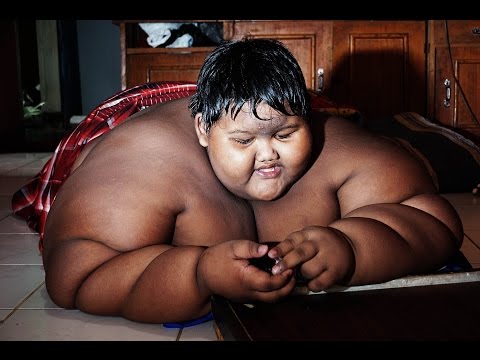 أثقل طفل في العالم يبلغ 10 سنوات ووزنه 192 كيلوغرام