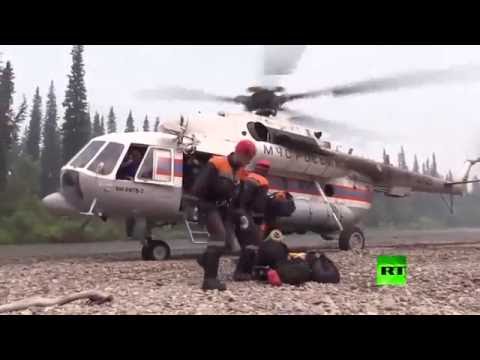 العثور على حطام طائرة الطوارئ الروسية المنكوبة