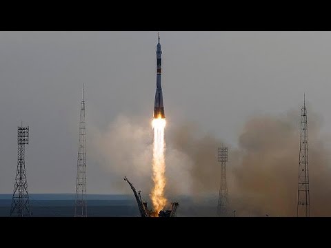 بالفيديو انطلاق مركبة سويوز إم إسإلى المحطة الفضائية الدولية