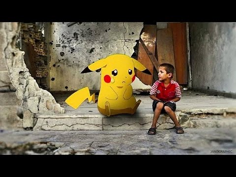 شاهد بوكيمون يبكي من أجل أطفال سورية