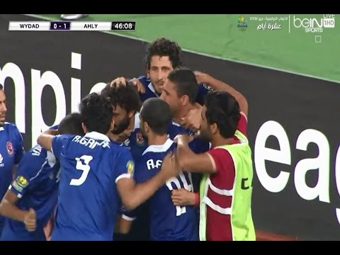 شاهد هدف الأهلي المصري في مرمى الوداد الرياضي