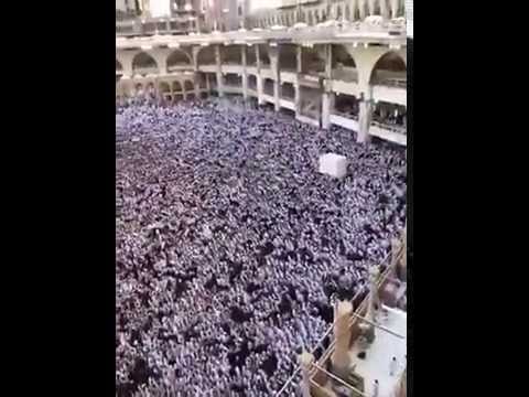 بالفيديو عدد كبير جدًا من زوّار بيت الله في مكة المكرمة