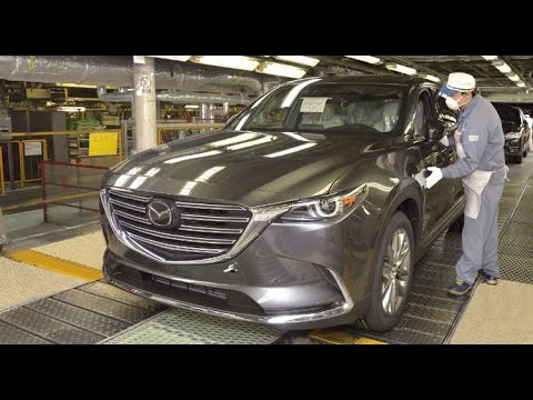 بالفيديو تصنيع سيارة مازدا cx9 2017 وشحنها من هيروشيما