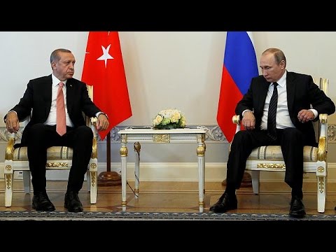 بالفيديو أردوغان في روسيا للقاء الرئيس بوتين