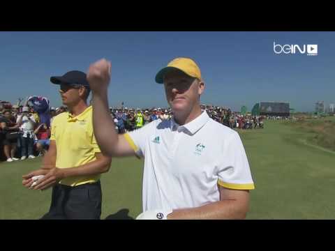 بالفيديو البريطاني جاستن روز يحصل على الميدالية الذهبية في مسابقة الغولف