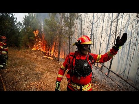 بالفيديو حرائق مستمرة منذ أيام في سان بيدرو دو سول في شمال البرتغال