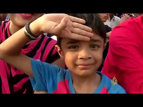 بالفيديو شاهد احتفالات فلكلورية بمناسبة ذكرى استقلال الهند