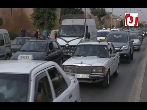 اكتظاظ  كبير على الطرقات في شوارع الرباط