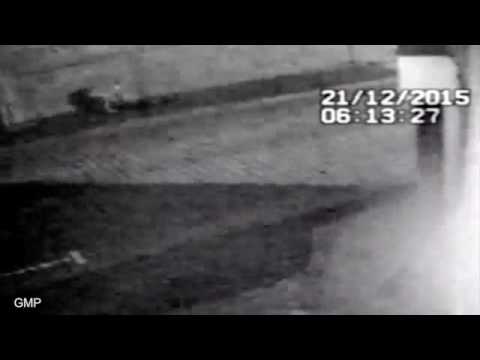 بالفيديو لص يسحل امرأة في الشارع ويهددها بالقتل