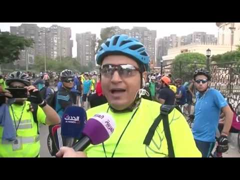 بالفيديو صباحات الجمعة في قاهرة المعز لا تحلو إلا بركوب الدراجة