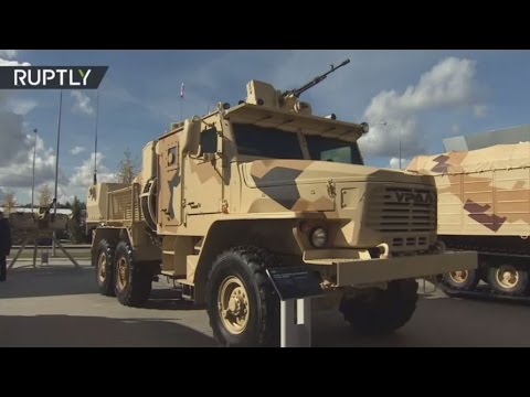 بالفيديو شاهد مدفع آلي جديد يقدّم في معرض الجيش 2016