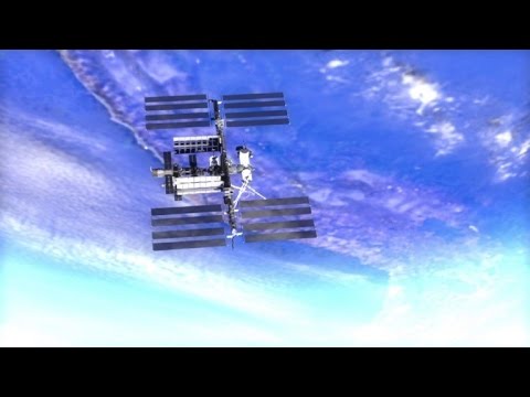 فيديو بياني لمحطة الفضاء الدولية التي تراقب الأرض