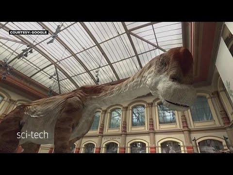 شاهد ديناصور عملاق يعود للحياة بمتحف التاريخ الطبيعي في برلين