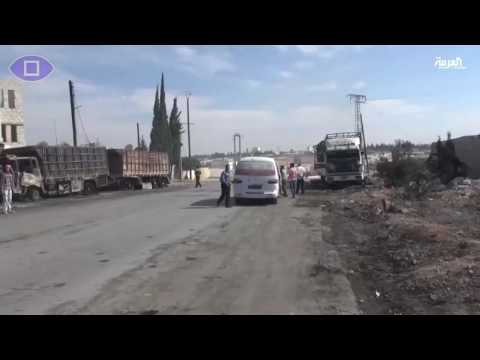 آثار الدمار الذي خلفه قصف قوات النظام على حلب
