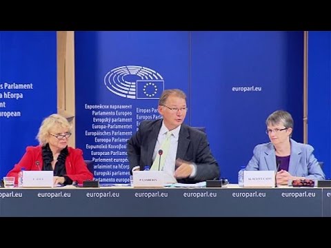 شاهد مجموعة نواب الخضر في البرلمان الأوروبي تعلن عن مشروع لمكافحة الفساد