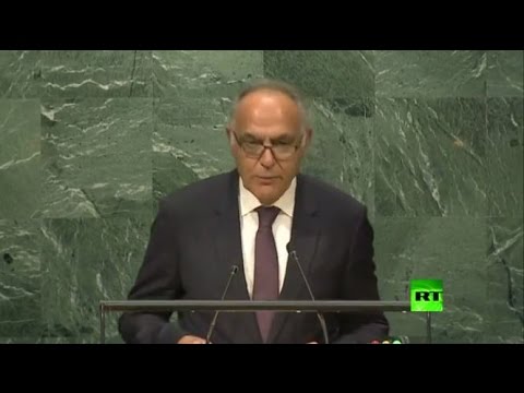 بالفيديو كلمة وزير الخارجية المغربي أمام الجمعية العامة للأمم المتحدة
