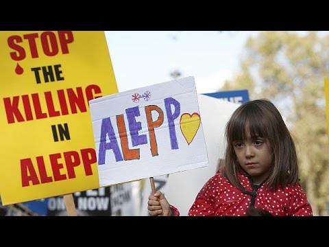 بالفيديو  مظاهرة في العاصمة البريطانية للمطالبة بحلّ الأزمة السورية