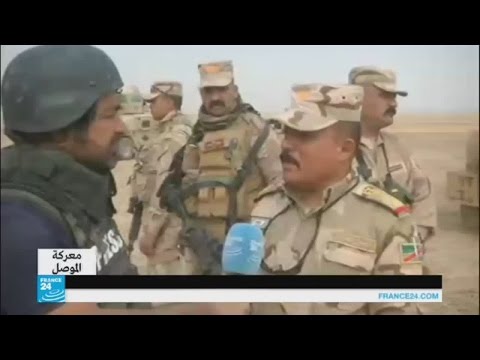 شاهد كيف طوّقت القوات البرية مدينة الموصل
