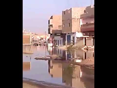 شاهد كارثة بيئية وصحية في مدينة سبها