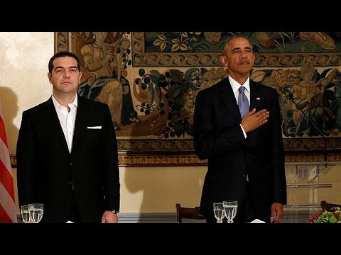 باراك أوباما يَعِد بدعم اليونان قبل التوجُّه إلى ألمانيا