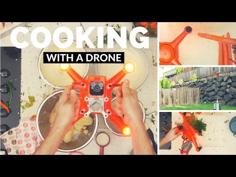 بالفيديو  طائرة دون طيّار درون تطهو الطعام