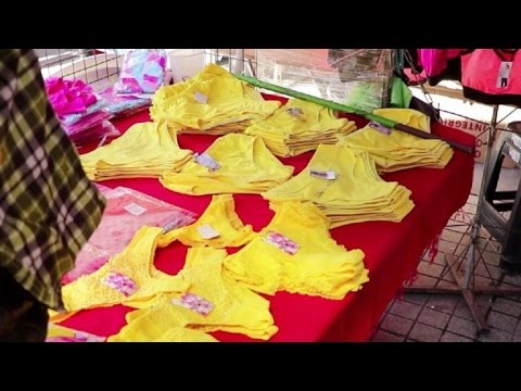 ملابس داخلية صفراء مع انطلاق العام الجديد في أميركا اللاتينية