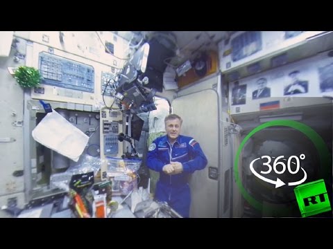 شاهد الاحتفال بالعام الجديد في محطة الفضاء الدولية