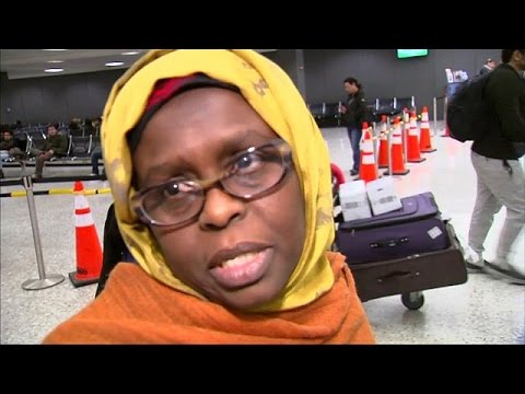 شاهد أجواء العودة إلى الولايات المتحدة بعد تعليق حظر السفر