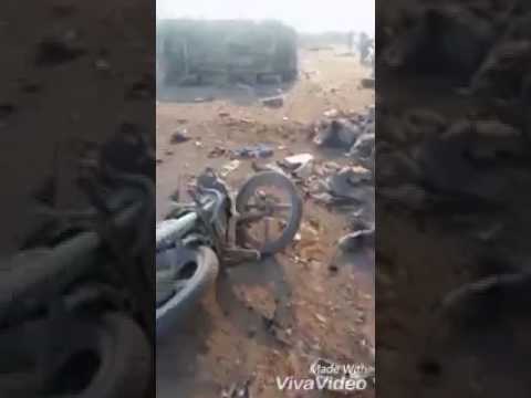 بالفيديو 45 قتيلًا في انفجار سيارة مفخخة قرب مدينة الباب السورية