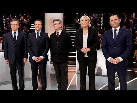 بالفيديو مناظرة حادّة بين أهم المرشحين للرئاسيات الفرنسية