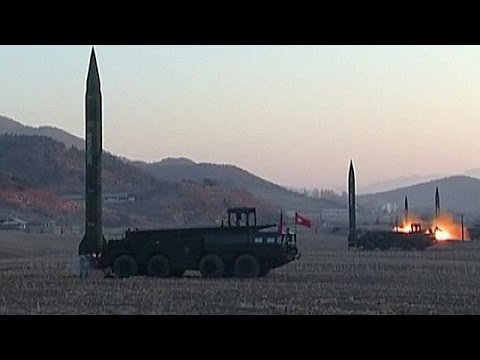 شاهد كوريا الشمالية تجري تجربة صاروخية فاشلة