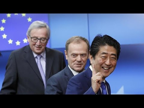 زيارة رسمية لرئيس وزراء اليابان إلى المؤسسات الأوروبية