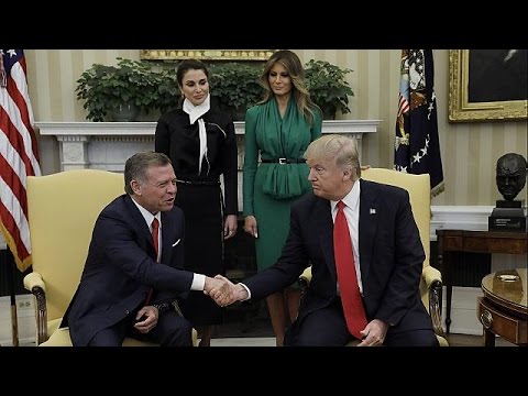 بالفيديو   العاهل الأردني يشيد بسياسات الرئيس الأميركي في الشرق الأوسط