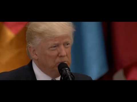 بالفيديو  كلمة الرئيس دونالد ترامب في القمه العربية الإسلامية الأميركية